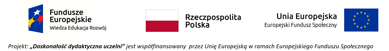 Projekty unijne logo